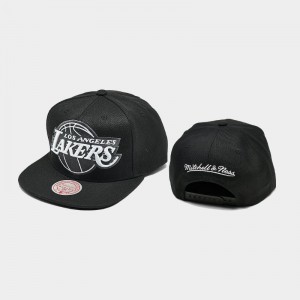 Men Black NBA XL BWG Snapback Los Angeles Lakers Hats 870104-834