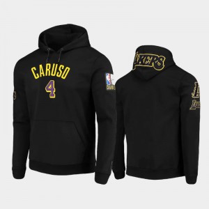 Men's Alex Caruso #4 Pro Standard Los Angeles Lakers Pullover Black Hoodies 908752-246