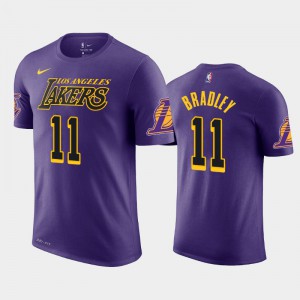 Mens Avery Bradley #11 City Los Angeles Lakers Purple T-Shirt 717056-216