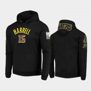 Men Montrezl Harrell #15 Los Angeles Lakers Pro Standard Pullover Black Hoodies 563736-189