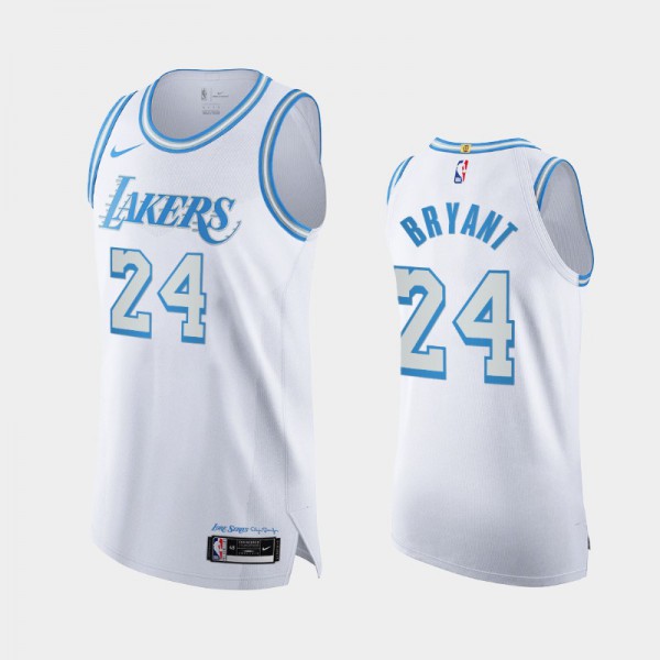 lakers jersey 24 white
